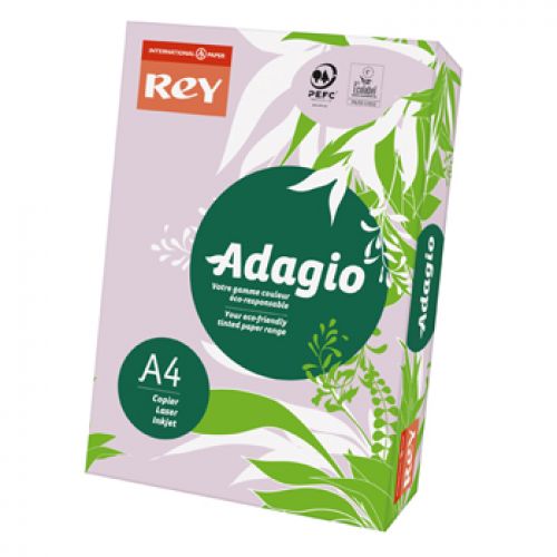 Papel Fotocopia Violeta/Lilas Adagio(cd28) A4 80gr 1x500Fl , ADAGIO , 1801077 , 3368220102841